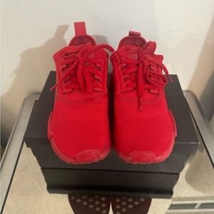 Vibrant Red Sneakers